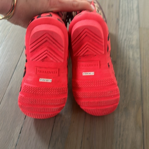 Girls Hunter Cheetah Boots Size 12 - Picture 6 of 6